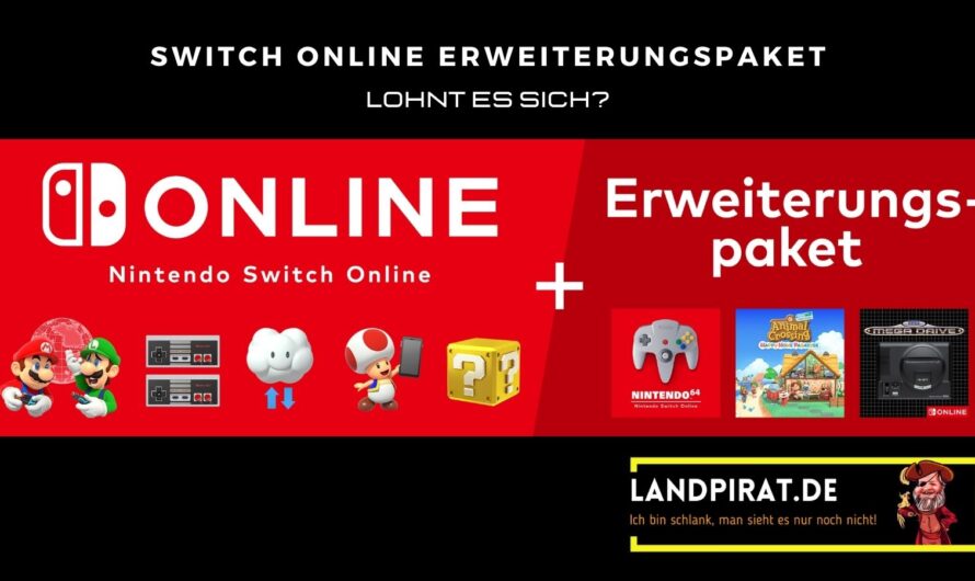 Nintendo Switch Online Erweiterungspaket – Lohnt es sich?!?
