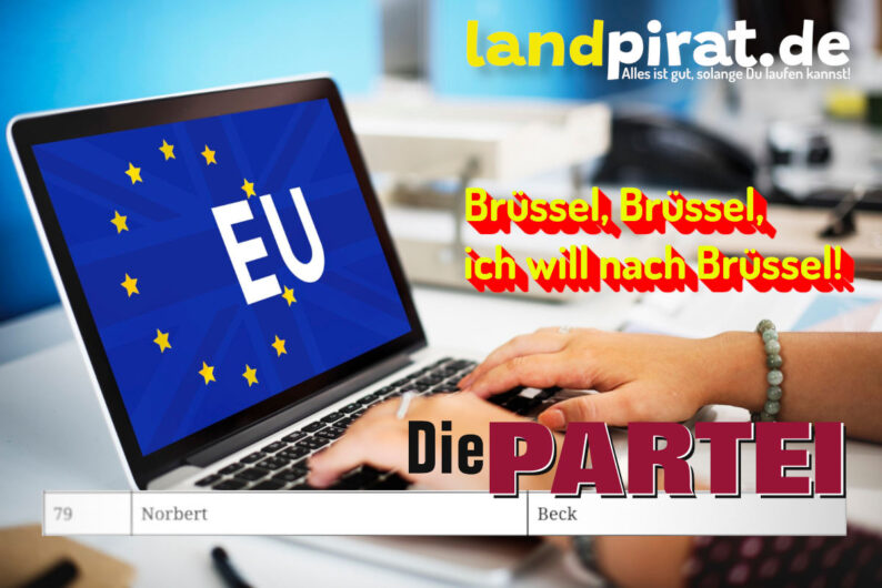 Brüssel, Brüssel, ich will nach Brüssel