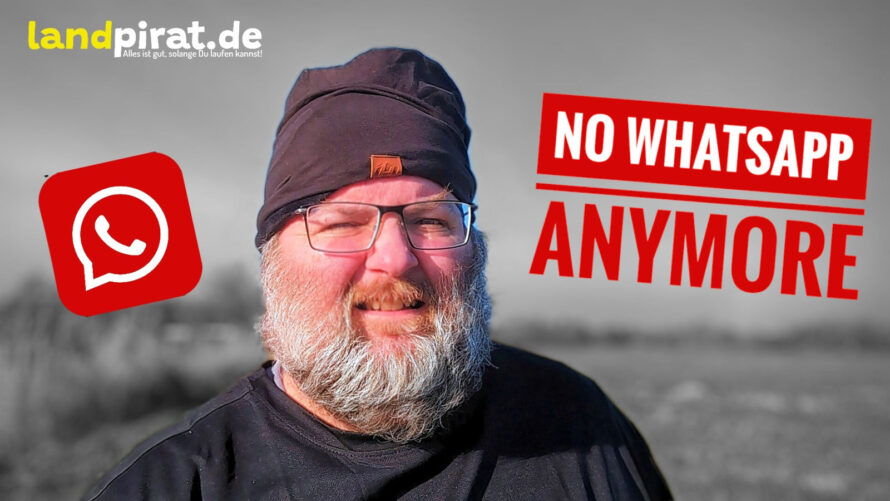 No WhatsApp anymore