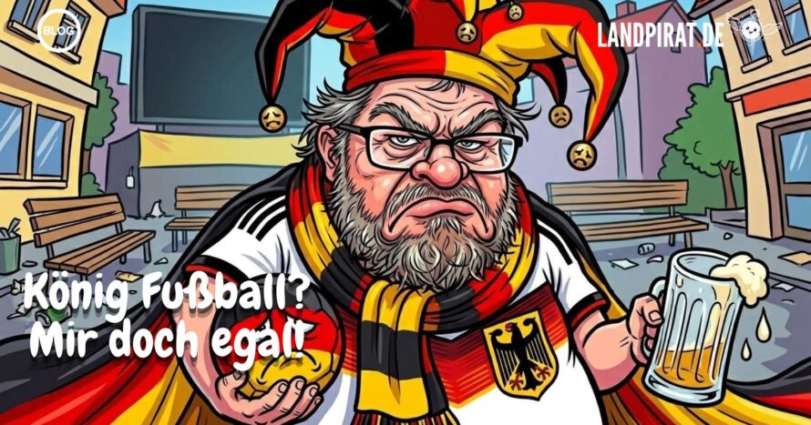 König Fußball? Mir doch egal!