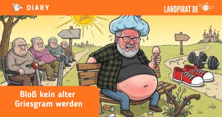 Bloß kein alter Griesgram werden