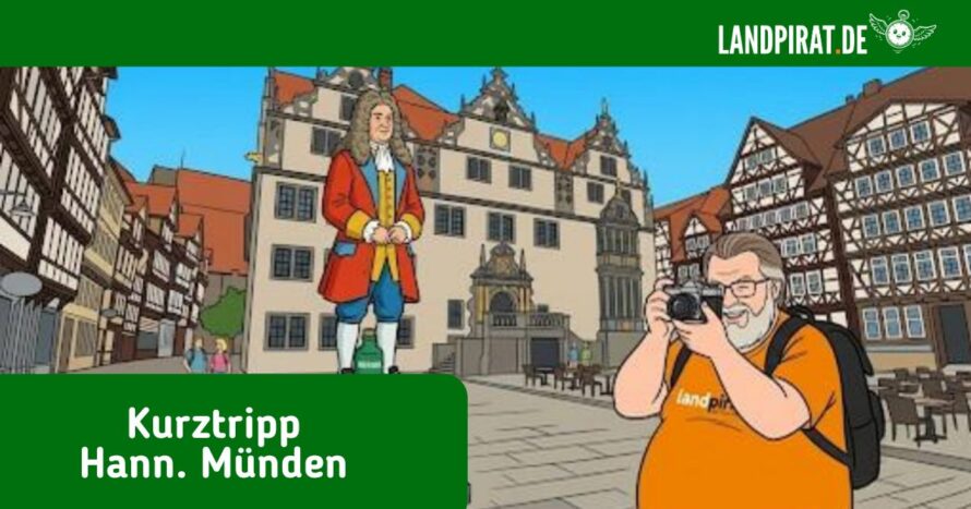 Spontan nach Hann. Münden: Fachwerk, Doktor Eisenbart und der Ort, an dem Werra und Fulda zur Weser werden