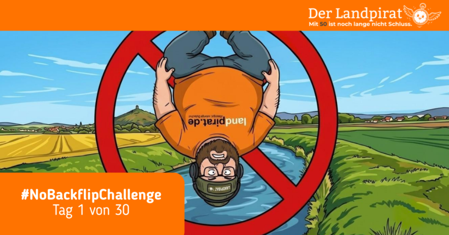 #NoBackflipChallenge – Tag 1 von 30