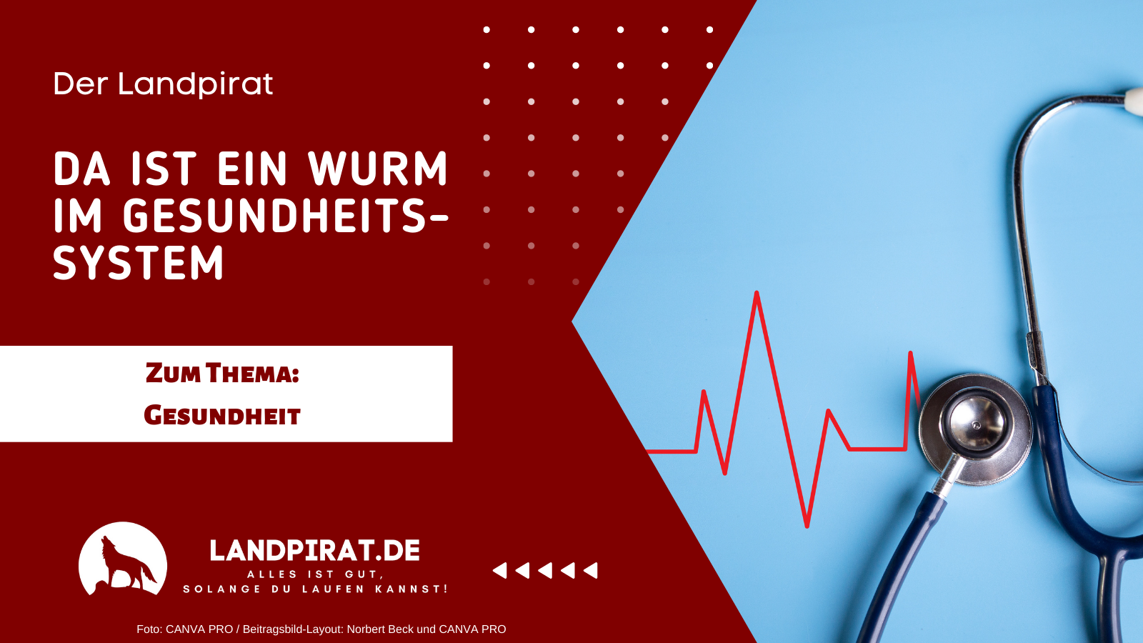 Da ist ein Wurm im Gesundheitssystem